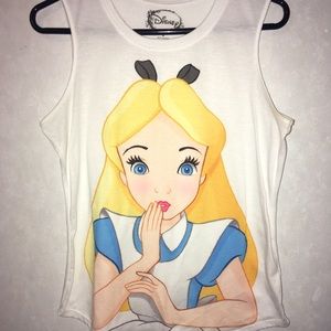Alice in Wonderland Muscle Tee